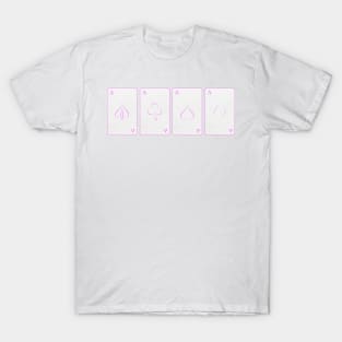 Pink Four Aces T-Shirt